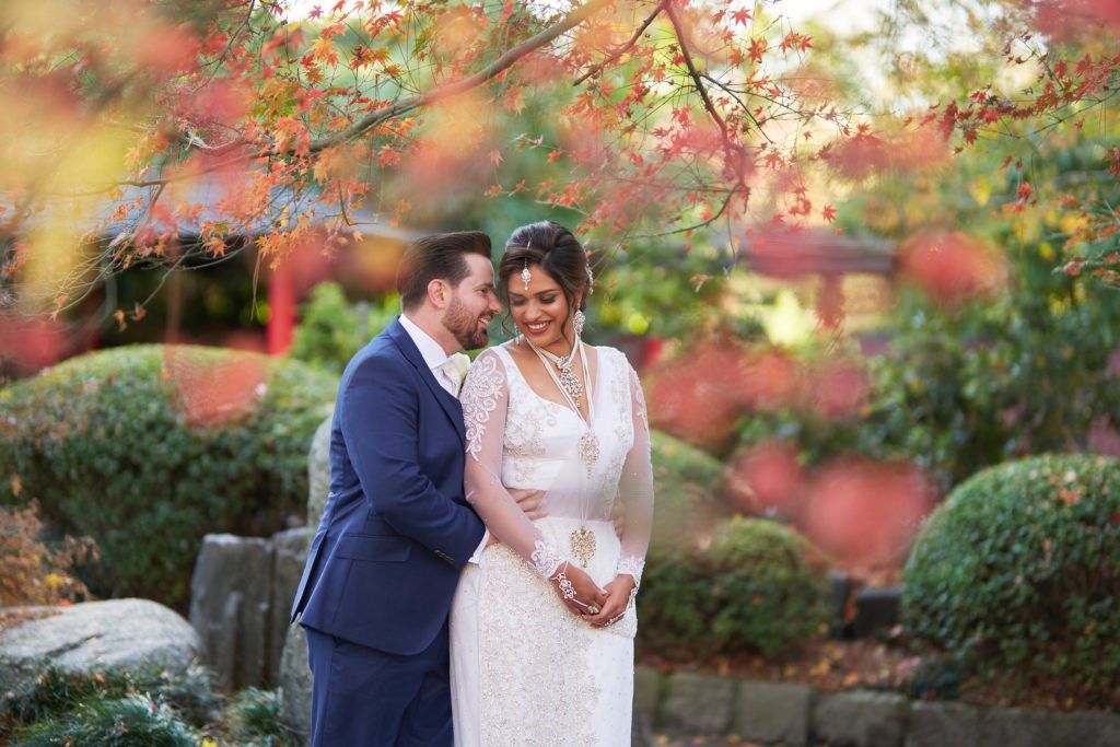 Autumn Sinhalese Buddhist Wedding Photo